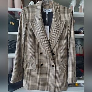 NWT Veronica Beard Rhys Double-Breasted Blazer Sz 12, Sold Out Everywhere
